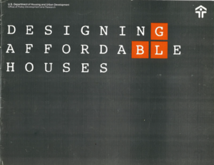 Designing Affordable Houses guide cover.