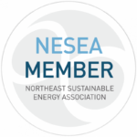 Northeast Sustainable Energy Association (NESEA) member badge.