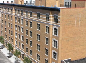 The six-story brick multifamily building at 1212 Dr. Martin Luther King, Jr., Boulevard in the Bronx.