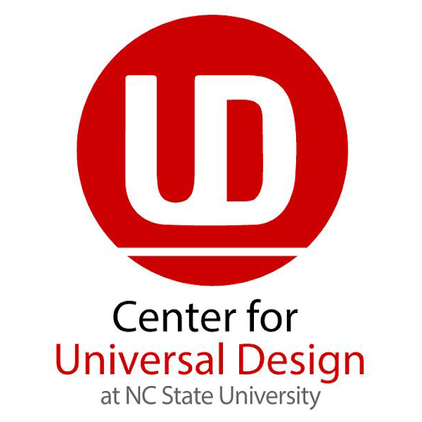 Logo for the Center for Universal Design at NC State University