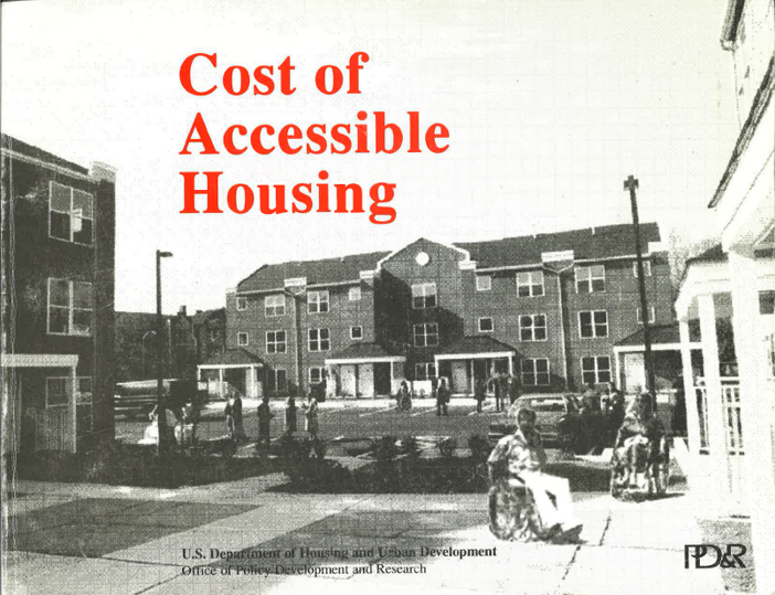 Cost of Accessible Housing report