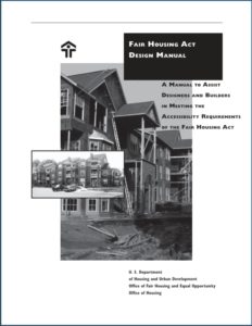 Cover of the Fair Housing Act Design Manual
