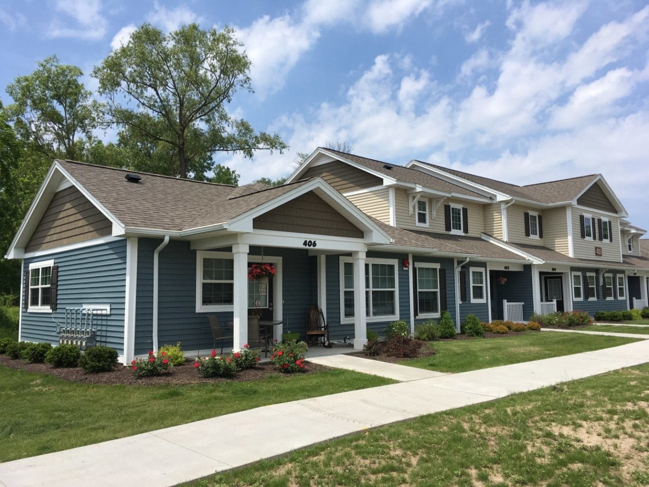 Pine View Circle LEED v4 Silver Certified Affordable Housing