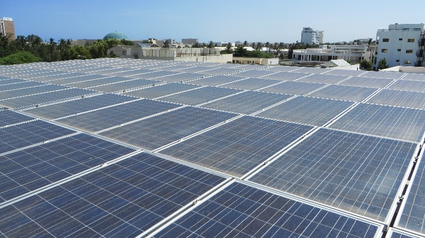 Image of solar PV array