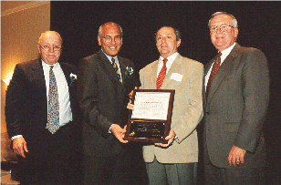 Image of Steven Winter with NYSERDA Award