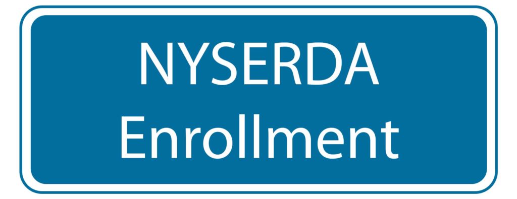 NYSERDA Enrollment Button