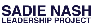 Sadie Nash Leadership Project logo.