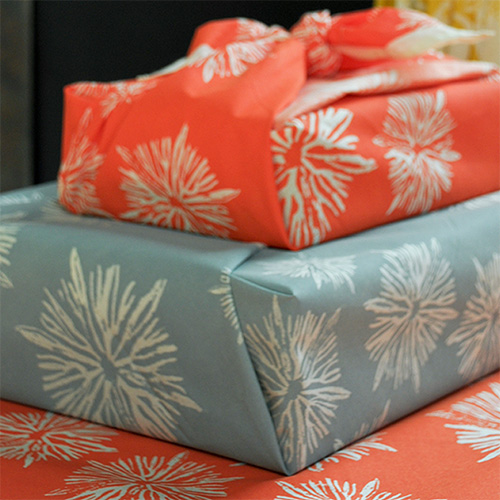 scarf gift wrap