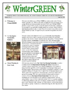Page 1 of the June/July 1999 issue of the WinterGreen newsletter.