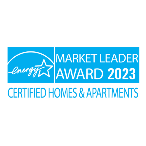 ENERGY STAR Market Leader Award 2023 Certified Homes and Apartments