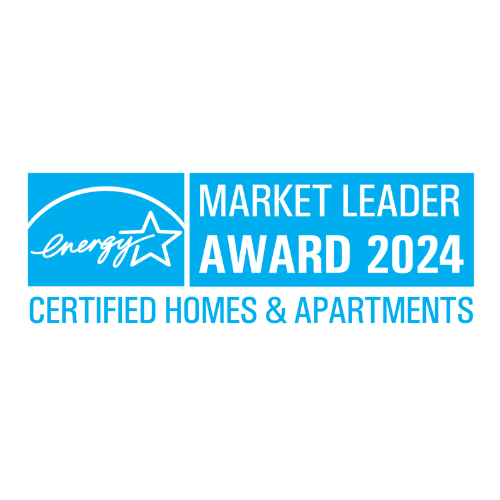 ENERGY STAR Market Leader Award 2024 Certified Homes and Apartments