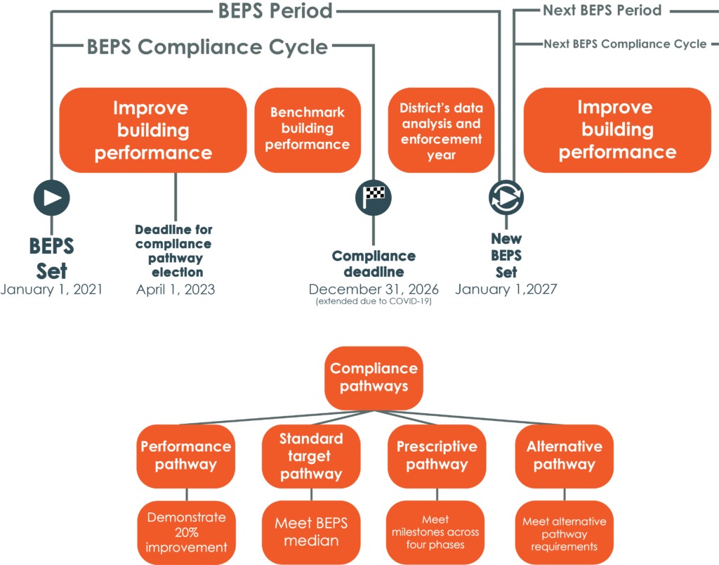 Deadlines in the first BEPS period and compliance cycle and the four compliance pathway options.