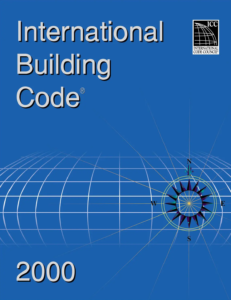 Cover of the ICC’s International Building Code 2000. 