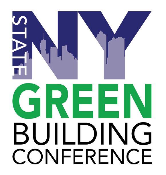 New York State Green Building Conference logo.