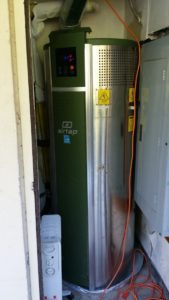 image of heat pump water heater