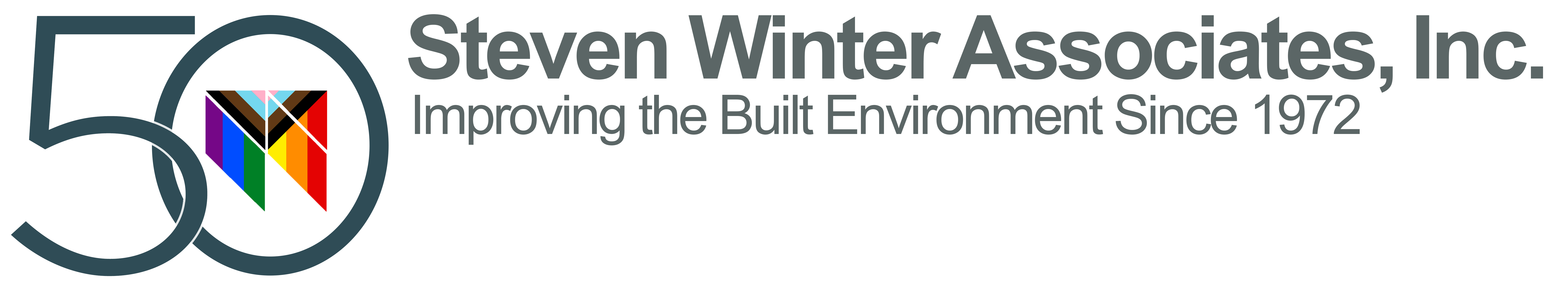 Pride logo. Steven Winter Associates, Incorporated. Improving the Built Environment Since 1972.