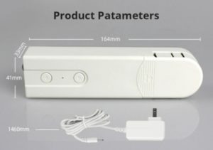 Product parameters of the ZemiSmart window controls.